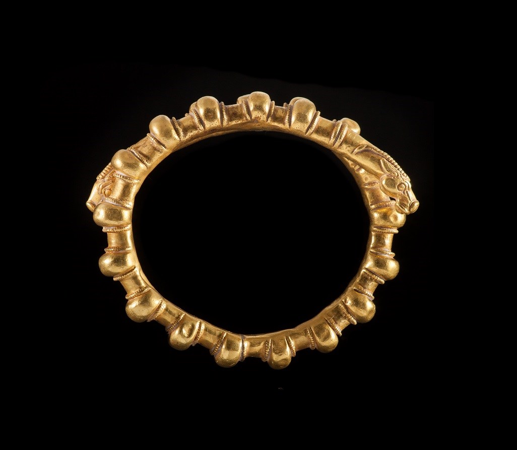 Ibex Headed Bracelet